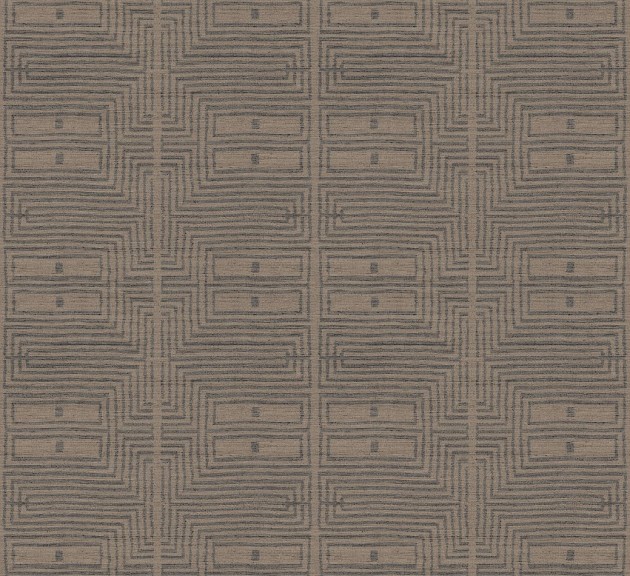 Khroma RIC303 Serica Serica Coffee - tapeta w labirynt