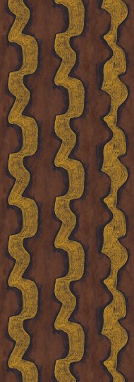 Khroma DGTRA302-300 Traces Shodo Russet - mural we wstęgi