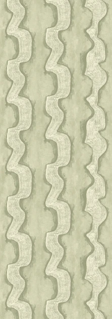Khroma DGTRA304-260 Traces Shodo Lime - mural we wstęgi