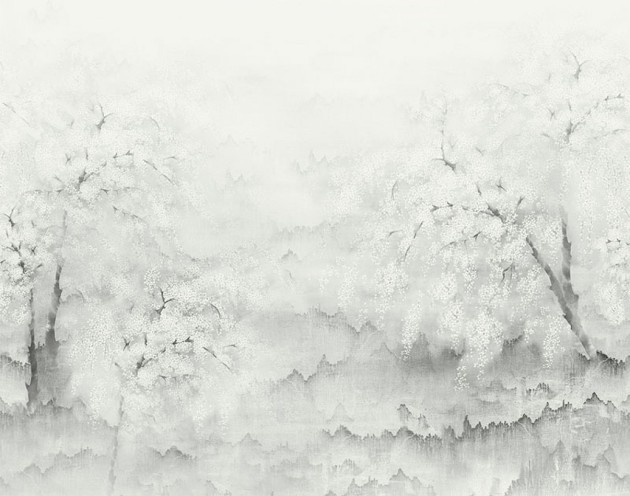 Khroma DG2ISA1011 Wall Designs II Misaki Mist - mural w kwitnące drzewa wiśni