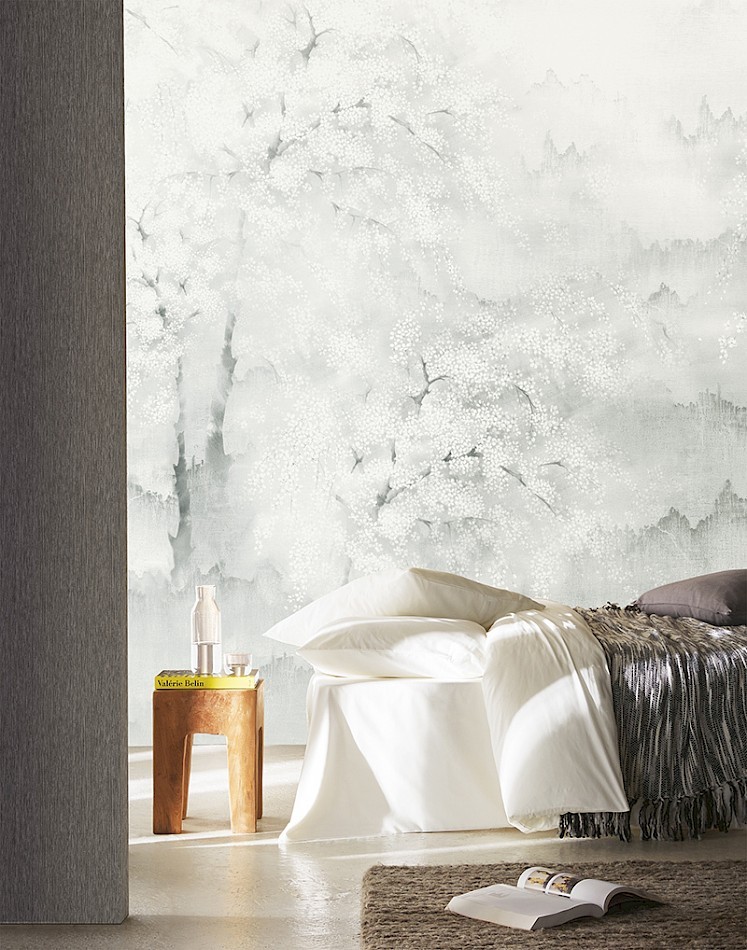 Khroma DG2ISA1011 Wall Designs II Misaki Mist - mural w kwitnące drzewa wiśni