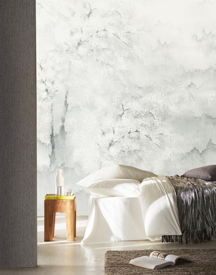 Khroma DG2ISA1011 Wall Designs II Misaki Mist - mural w kwitnące drzewa wiśni