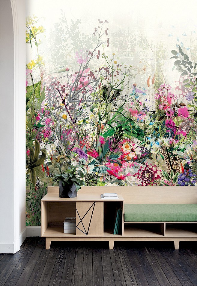 Khroma DG2VIV1011 Wall Designs II Vived Floral - mural w kwiatową łąkę