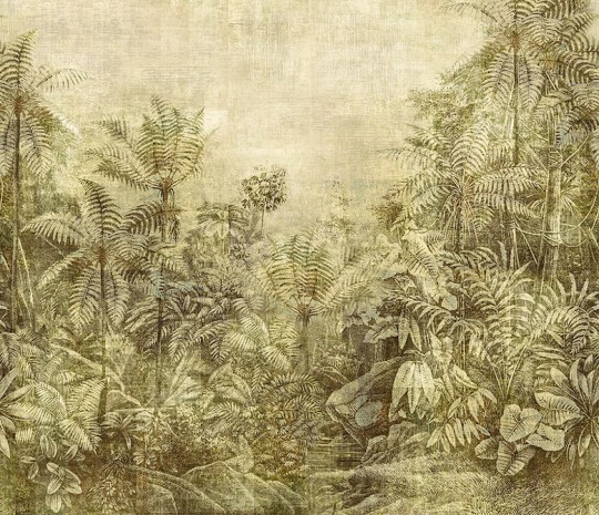 Khroma DGCAB1023 Wall Designs II Wander Leaf - mural z sizalu w dżunglę