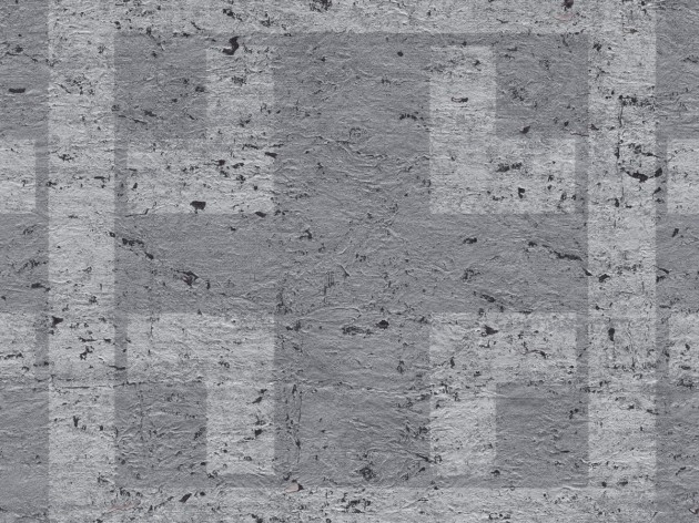 Omexco ANT305 Antarès - tapeta korkowa w geometryczny wzór z metalicznymi drobinkami