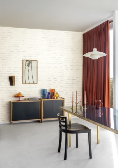 Omexco AT81 Atelier - tapeta w organiczne linie ze sznurków