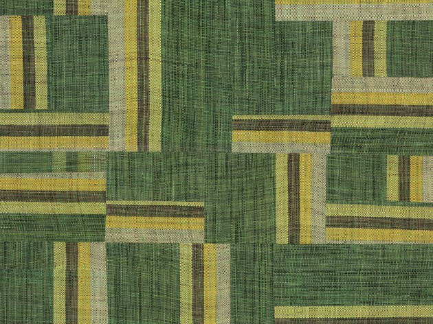 Omexco AT71 Atelier - tapeta w patchworkowy wzór z rafii