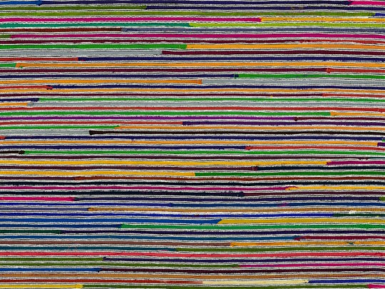 Omexco AT41 Atelier - tapeta jedwabna w prążki