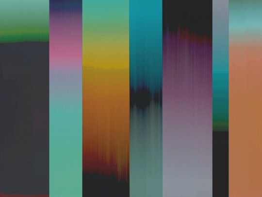 Omexco AT91 Atelier - tapeta lniana w gradient