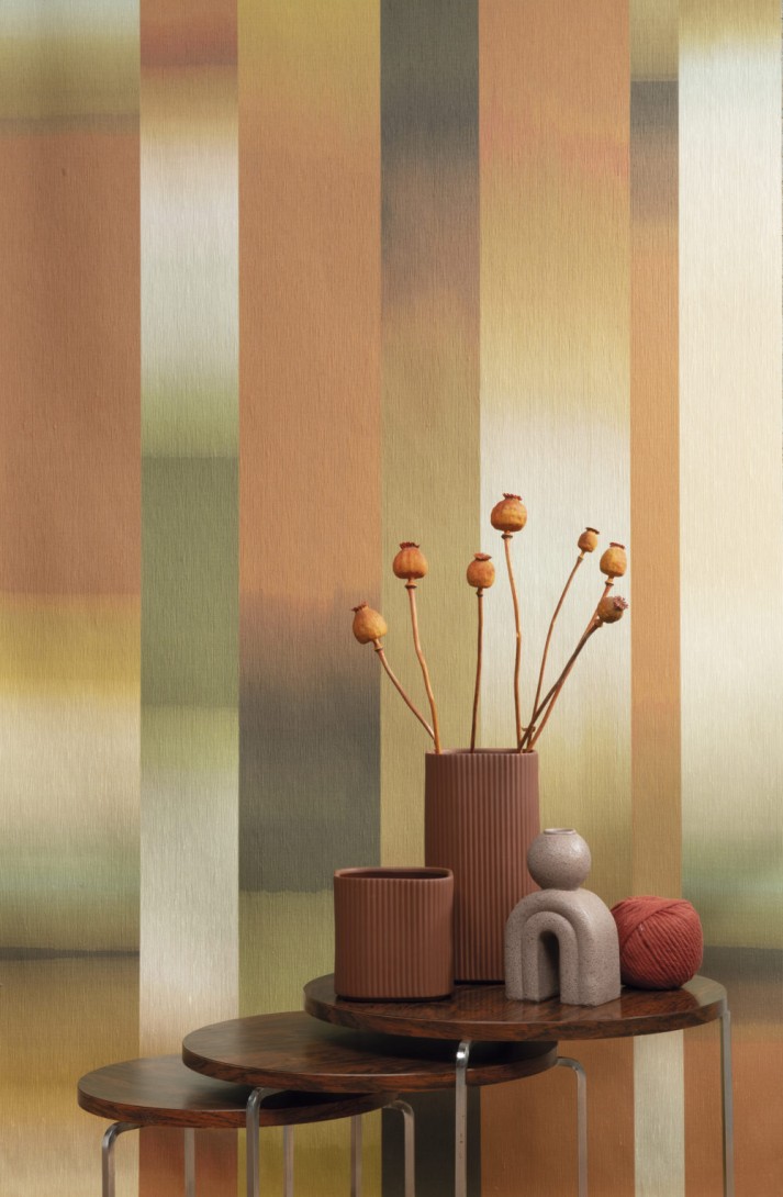 Omexco AT92 Atelier - tapeta lniana w gradient