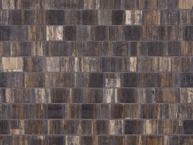 Omexco BOA101 Borneo - tapeta geometryczna z kory drzew bananowych