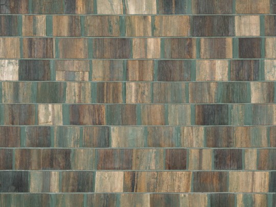 Omexco BOA106 Borneo - tapeta geometryczna z kory drzew bananowych