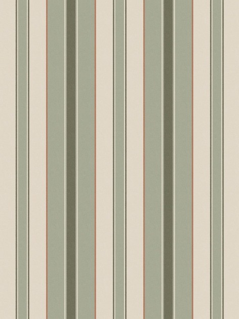Boras Tapeter 9791W Studio Stockholm Stripe Green - mural w paski