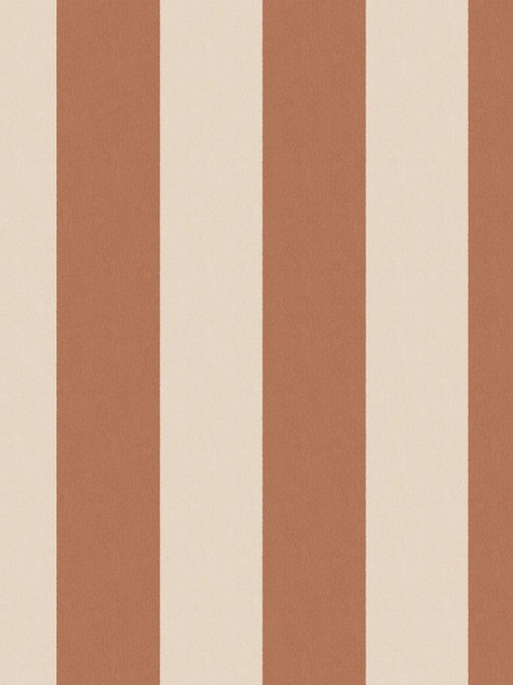 Boras Tapeter 9802W Studio Båstad Stripe Orange - mural w paski