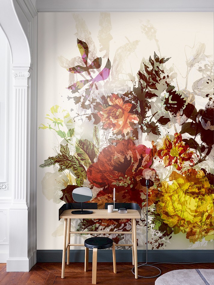 Khroma DGELL1014 Wall Designs I Ella Canvas - mural w kwiaty w dużej skali