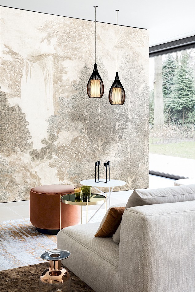 Khroma DGWAK1011 Wall Designs I Wakumi Bister - mural w las i wodospad