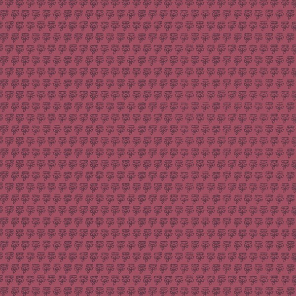 Thibaut T36447 Indienne Mimi Raspberry - tapeta w małe kwiaty