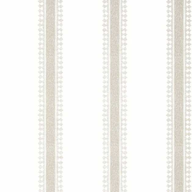 Thibaut T36464 Indienne Cambridge Stripe Beige - tapeta imitująca len w paski