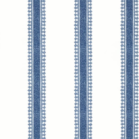 Thibaut T36467 Indienne Cambridge Stripe Blue - tapeta imitująca len w paski