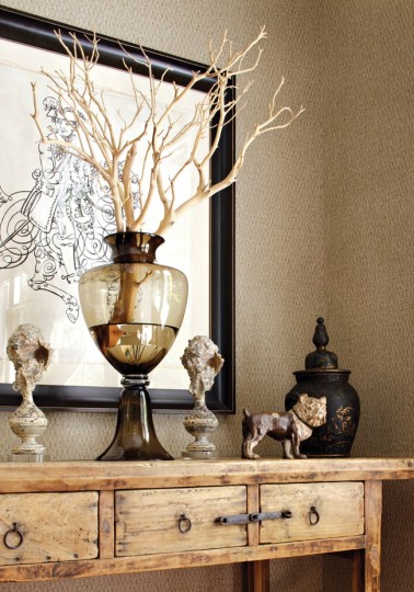 Thibaut T6822 Texture Resource 3 Sisal Bark - tapeta imitująca sizal