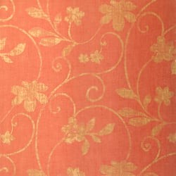 Thibaut T6882 Texture Resource 3 Kohala Coral - tapeta w kwiaty na strukturalnym tle