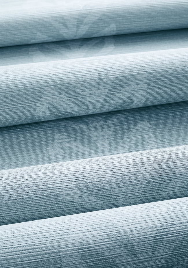 Thibaut T10907 Texture Resource 7 Evia Spring and White - tapeta strukturalna w ozdobne paski
