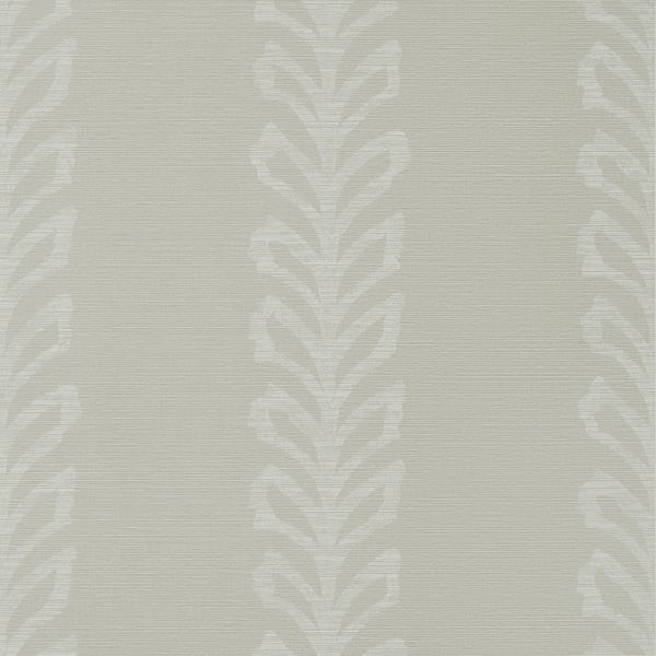 Thibaut TWW10906 Texture Resource 7 Evia Wide Width Grey and White - tapeta strukturalna w ozdobne paski