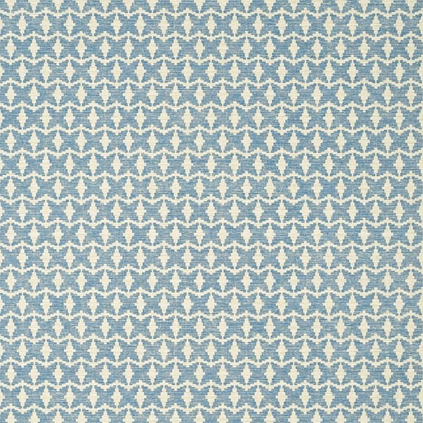 Thibaut TWW10912 Texture Resource 7 Zion Wide Width Blue and White - tapeta imitująca ozdobną tkaninę