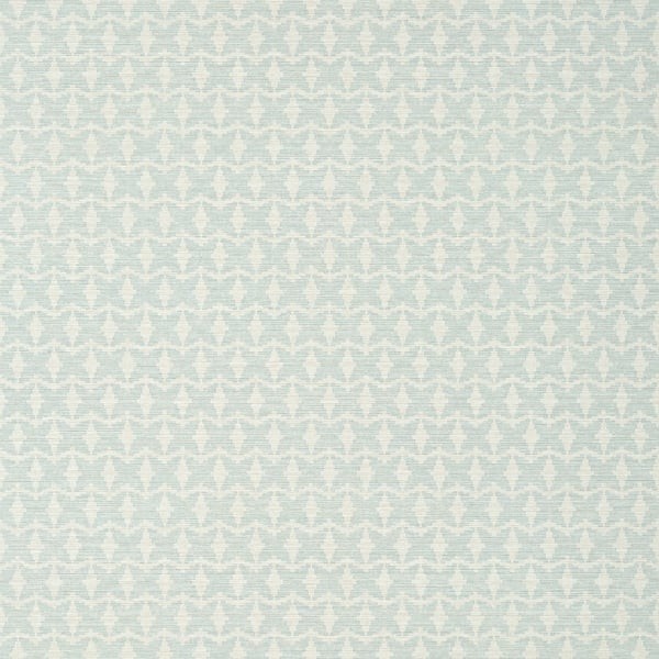 Thibaut TWW10917 Texture Resource 7 Zion Wide Width Aqua - tapeta imitująca ozdobną tkaninę