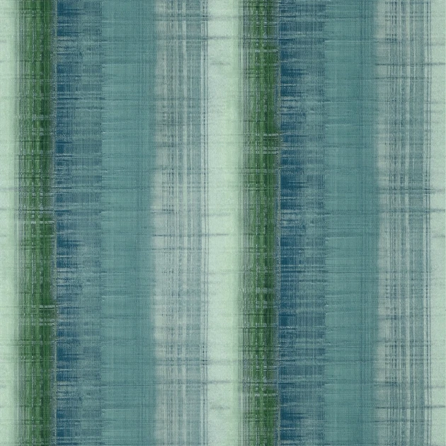 Thibaut TWW10919 Texture Resource 7 Painted Desert Wide Width Green and Blue - tapeta w akwarelowe paski