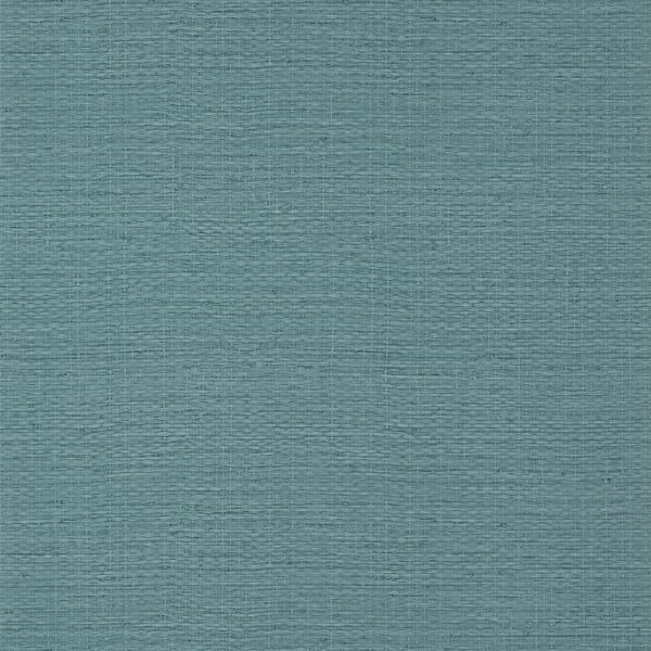 Thibaut T10927 Texture Resource 7 Prairie Weave Teal - tapeta imitująca splot koszykowy