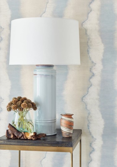 Thibaut TWW10966 Texture Resource 7 Geode Wide Width Charcoal - tapeta w organiczne fale