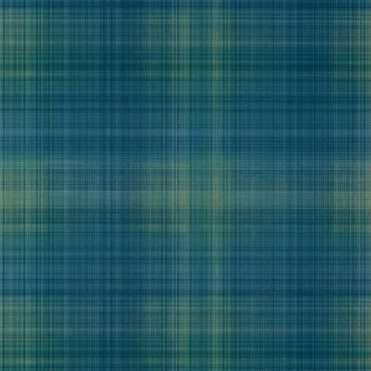 Thibaut TWW10975 Texture Resource 7 Inverness Wide Width Navy and Green - tapeta w szkocką kratę