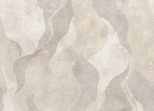 Rebel Walls R21767 Modern Simplicity Flowing Forms Beige - mural w abstrakcyjny wzór akwarelowy