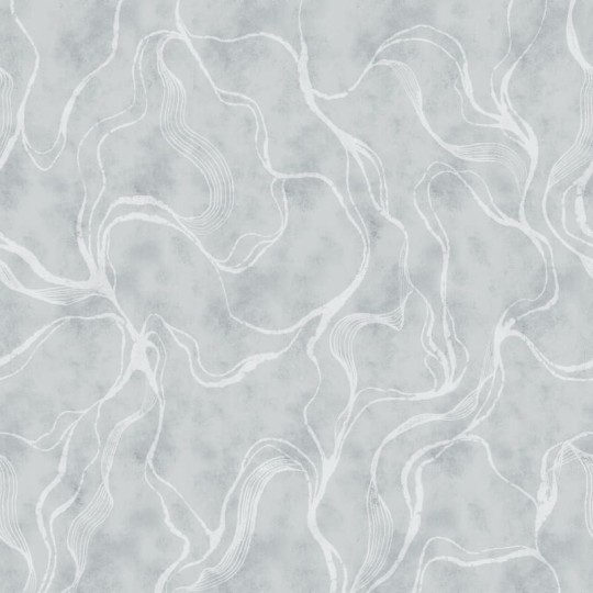 Rebel Walls R21141 Modern Simplicity Soft Curve Blue - mural w organiczne linie