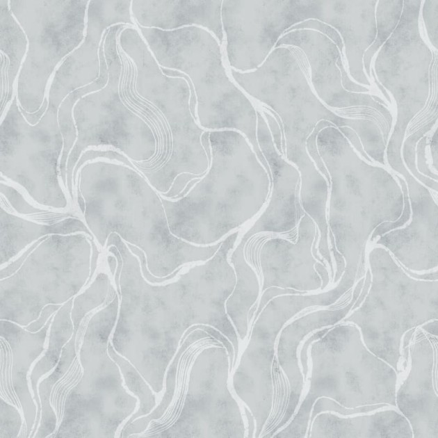Rebel Walls R21141 Modern Simplicity Soft Curve Blue - mural w organiczne linie