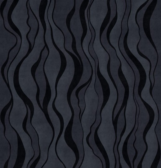 Rebel Walls R21094 Modern Simplicity Gentle Lines Dark Blue - mural w organiczne fale
