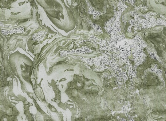 Rebel Walls R21105 Modern Simplicity Marble Flow Green - mural imitujący marmur