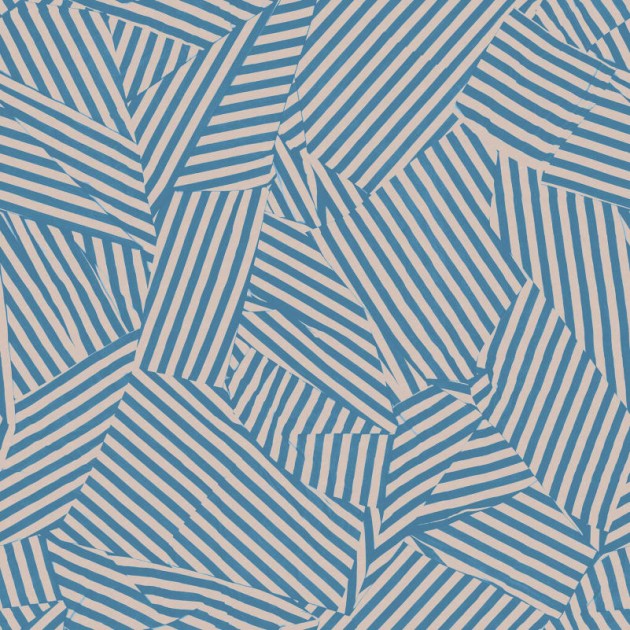 Rebel Walls R21120 Modern Simplicity Abstract Weave Blue - mural geometryczny w paski