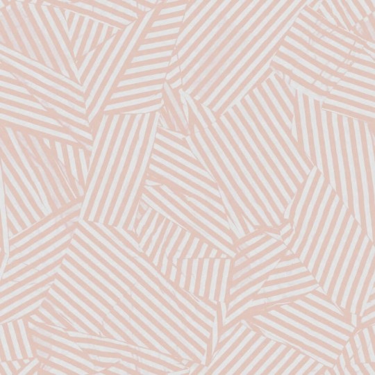 Rebel Walls R21121 Modern Simplicity Abstract Weave Pink - mural geometryczny w paski