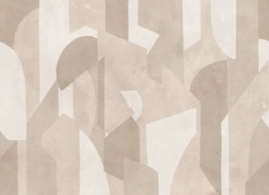 Rebel Walls R21761 Modern Simplicity Modern Forms Beige - mural geometryczny