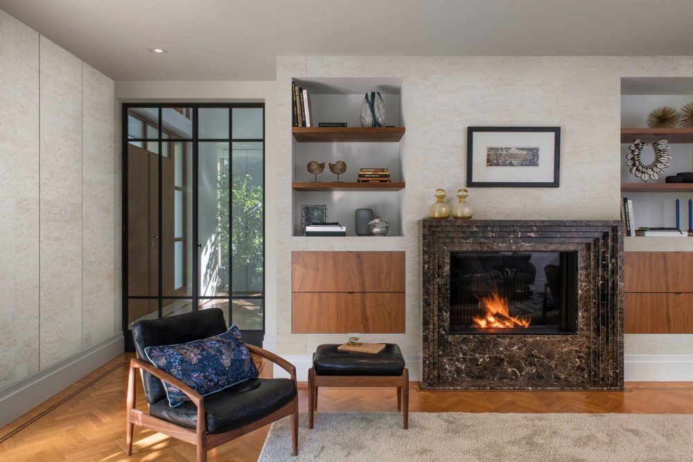 Omexco CAS24 Casca - tapeta geometryczna z kory morwy