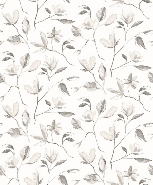 Khroma ZEN002 Zen Blooming Oyster - tapeta w kwiaty magnolii