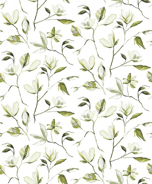 Khroma ZEN003 Zen Blooming Forest - tapeta w kwiaty magnolii