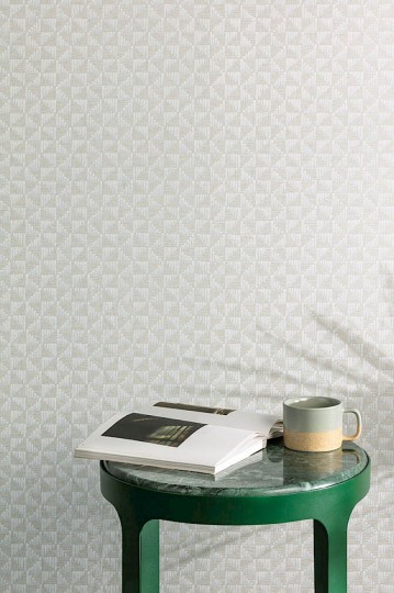 Khroma ZEN305 Zen Cora Sky - tapeta w geometryczną plecionkę