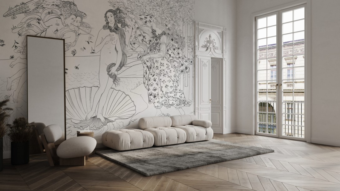 Wall & More 25141 81A Venus - mural Narodziny Wensu