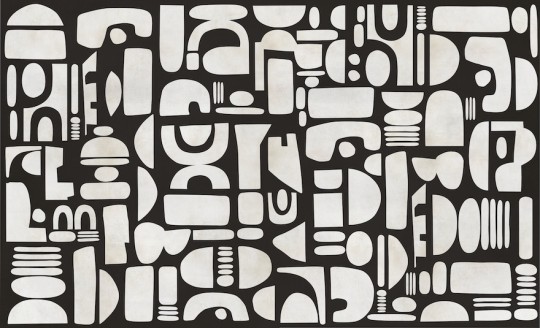 Wall & More 25140 37C Aztec - mural geometryczny