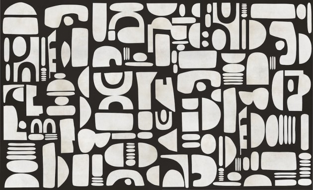Wall & More 25140 37C Aztec - mural geometryczny