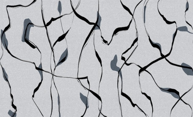 Wall & More 25138 63A Linea - mural abstrakcyjny