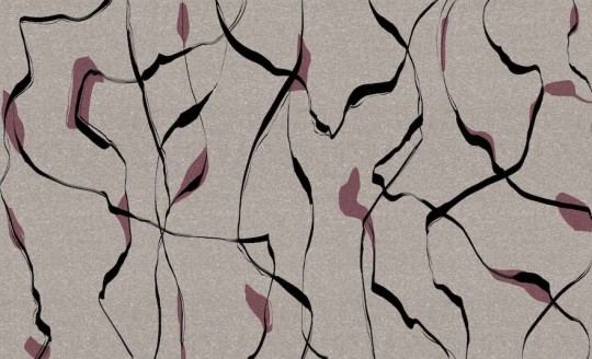 Wall & More 25138 65B Linea - mural abstrakcyjny